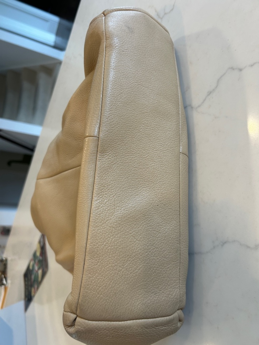 Coach Madison Leather Shoulder Tote Bag in Camel - Picture 9 of 11